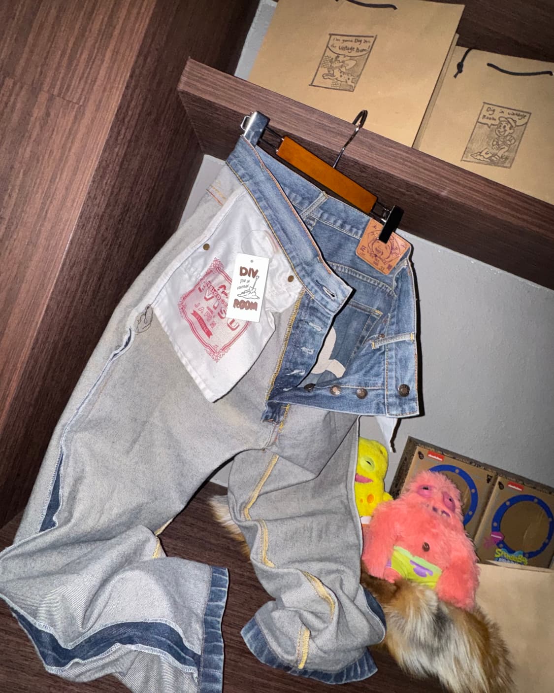 에비수 자수데님 상품이미지3