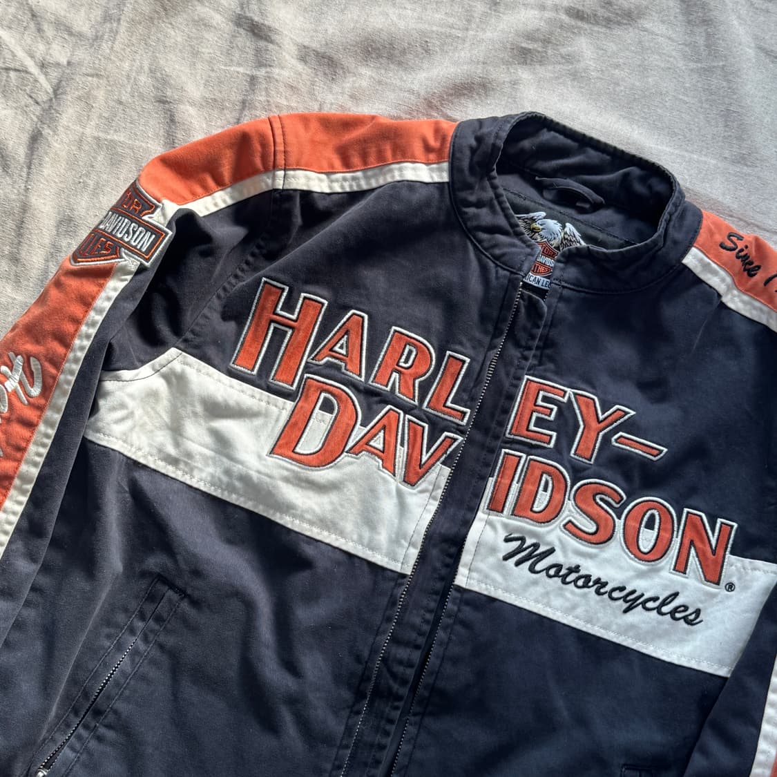 할리데이비슨 빈티지 빅로고 워크자켓 100 상품이미지3