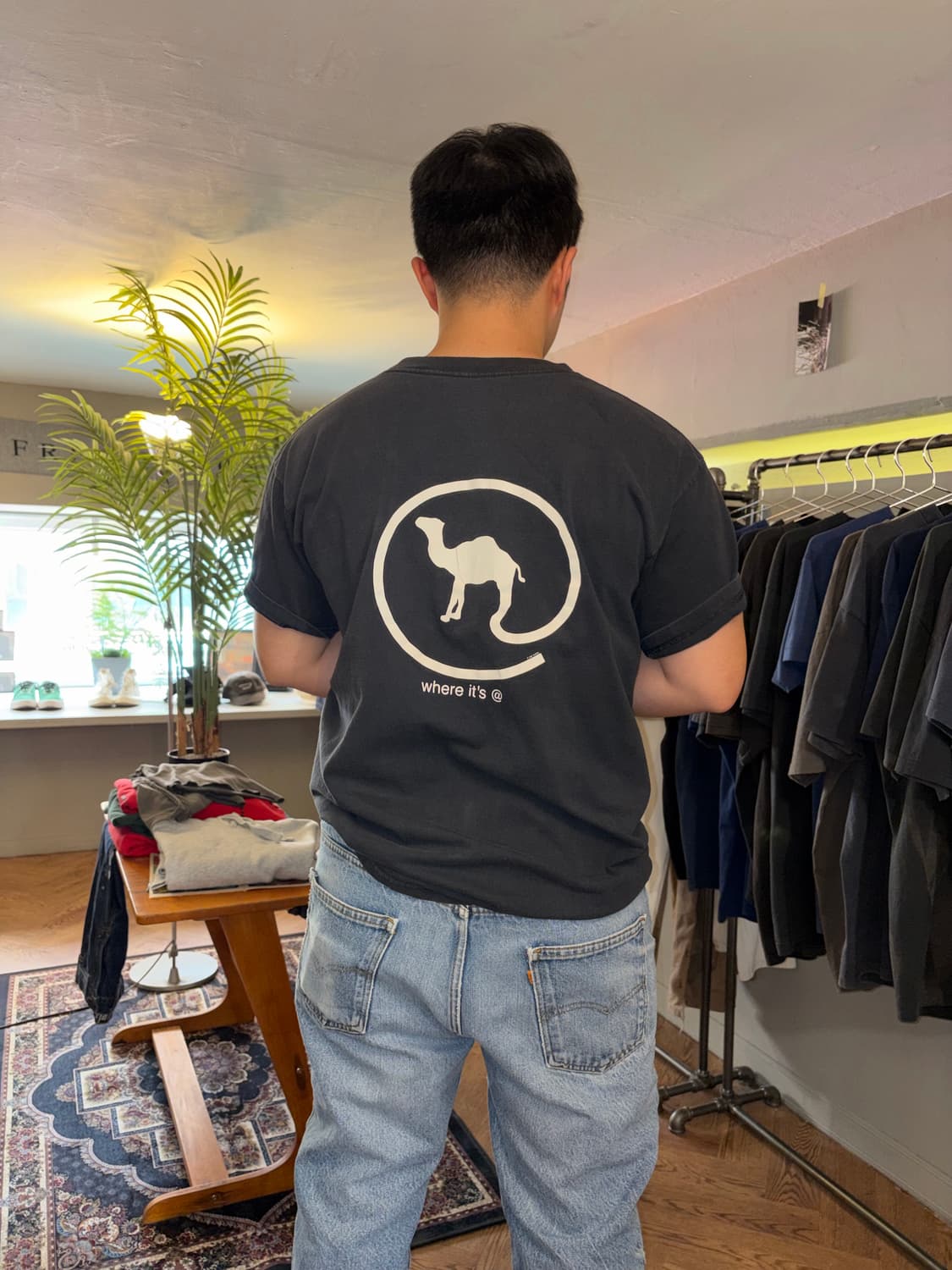 90‘s Camel Cigarettes Where it’s @ T-sh 상품이미지2