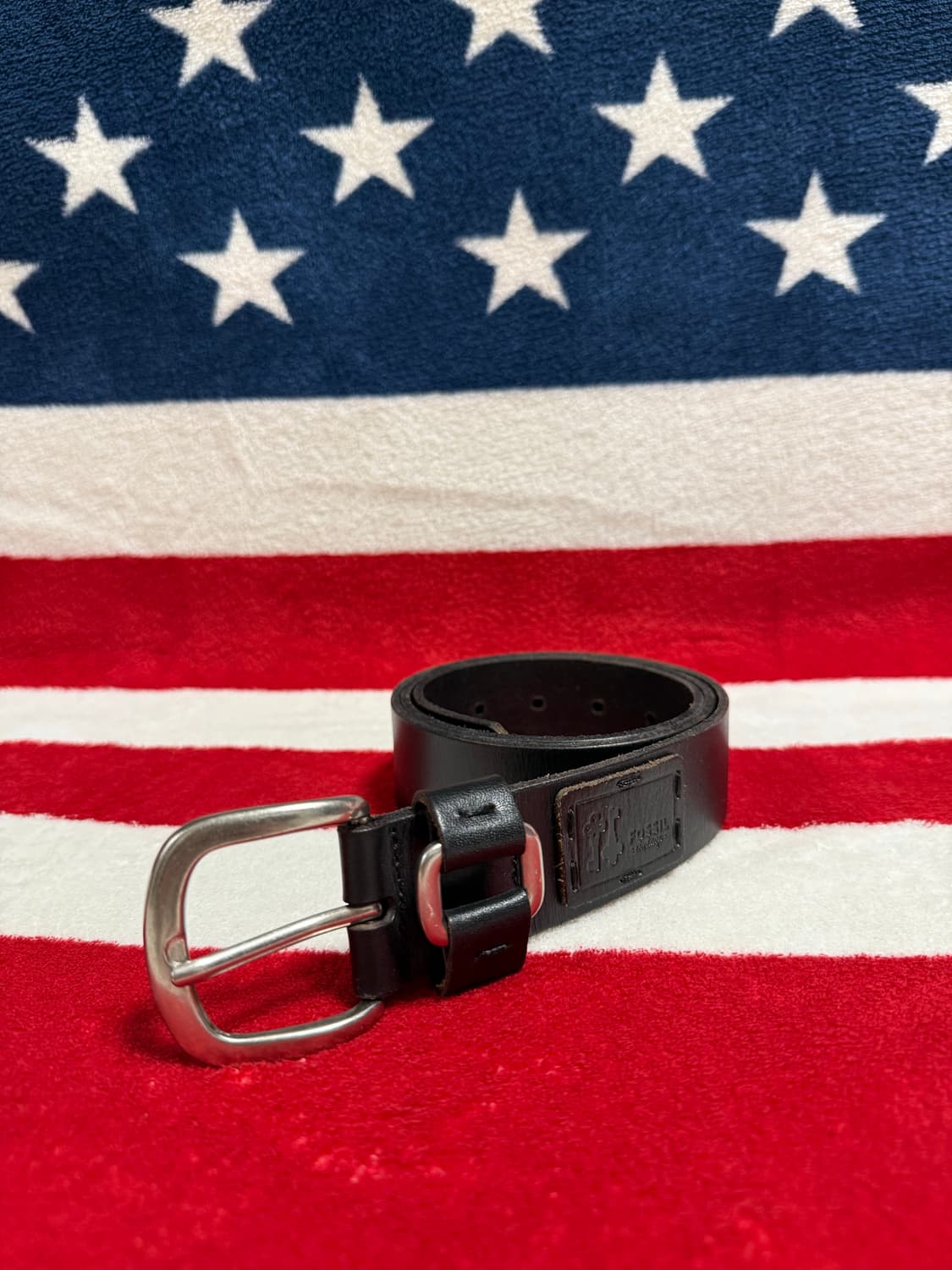 파슬 레더벨트 빈티지레더벨트 Fossil leather belt 상품이미지6