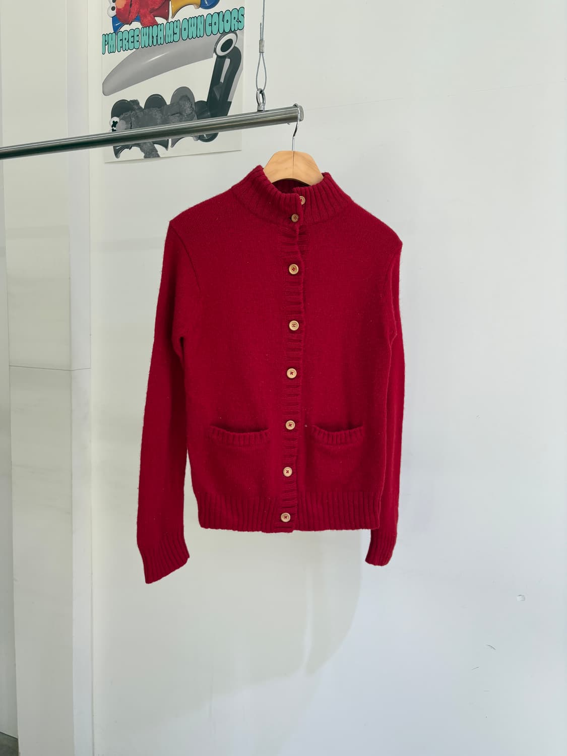 CUBE SUGAR 니트가디건 상품이미지1