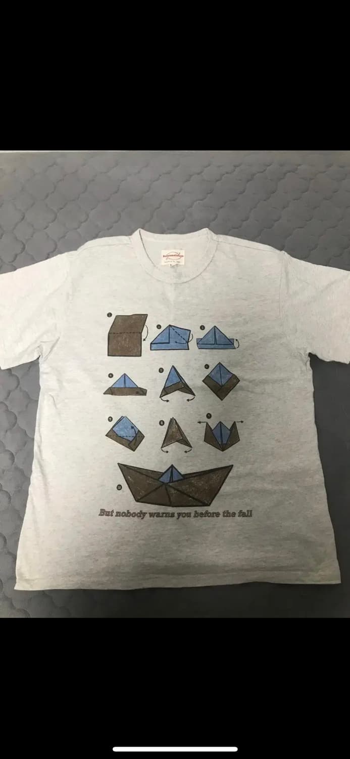 프라블럼 올웨이즈 Crumpled Voyage T-Shirt Oatmea 상품이미지2