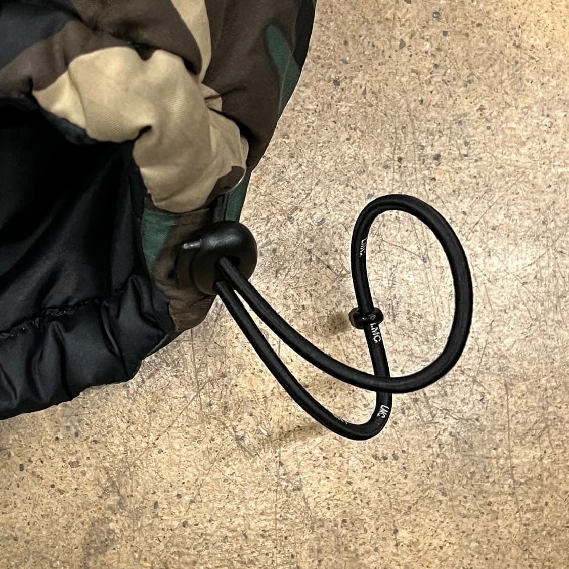 [정품/L] LMC 블랙 카모 후드 양면 패딩 점퍼 b15 상품이미지8