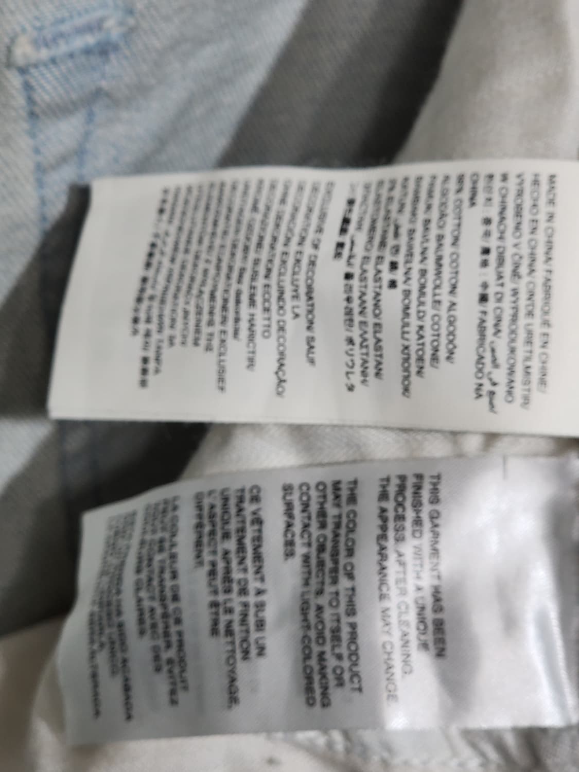 (32) 캘빈클라인 청바지 연청 스판 CK 데님팬츠  상품이미지4