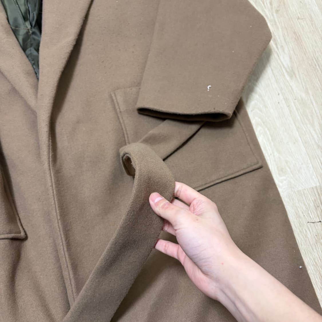 디자인바이영민 남성 미니멀 트렌치코트 FREE  상품이미지4