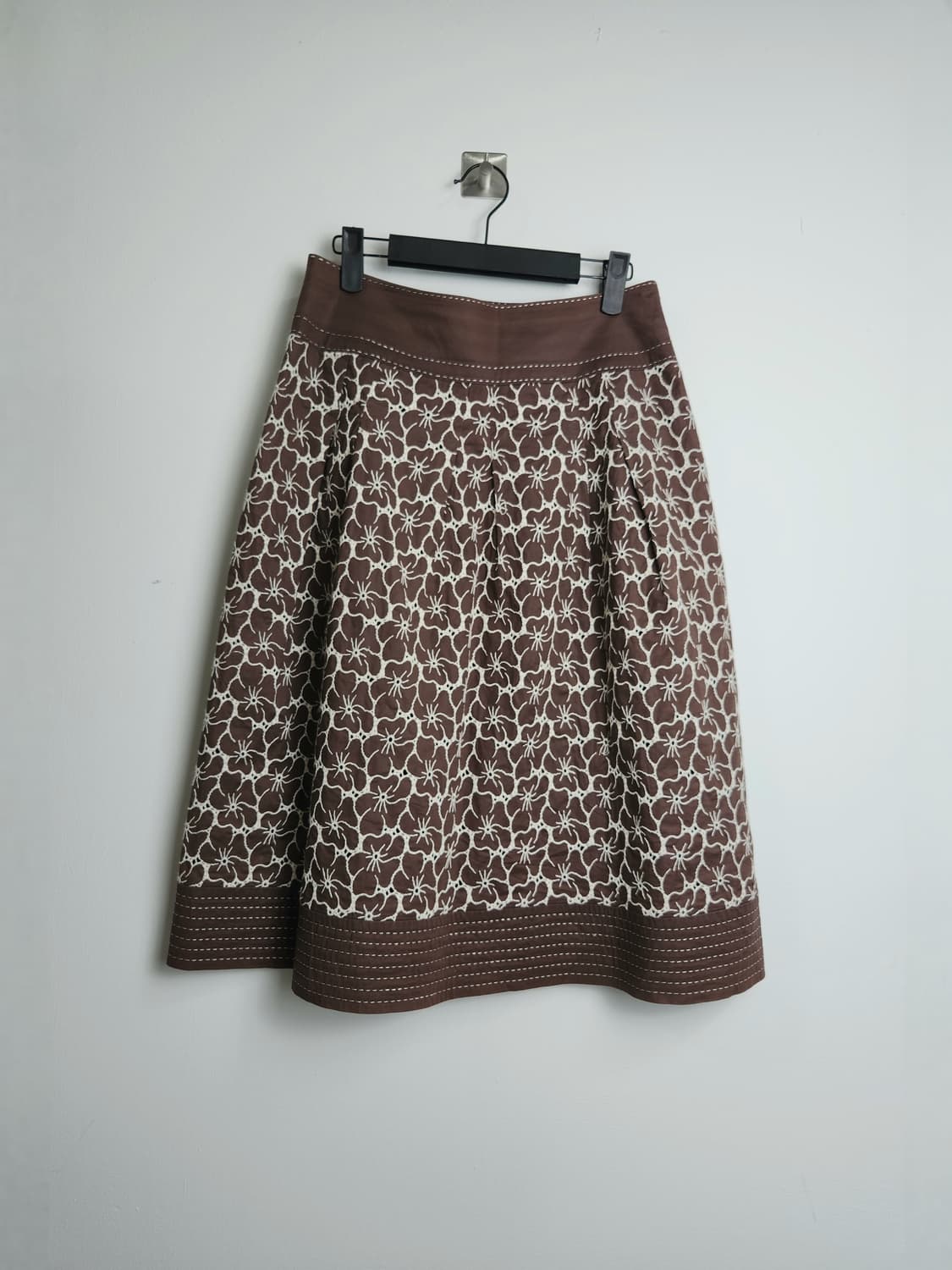 (Hiroko Koshino)플로럴 자수 스커트 상품이미지8