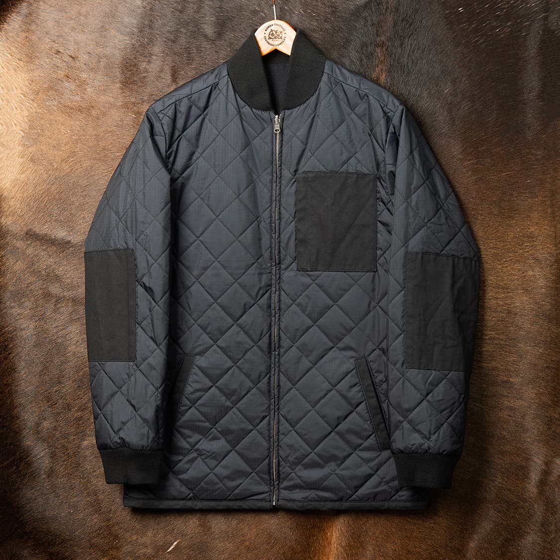 [105] ORVIS 오비스 리버시블 울 퀼팅자켓 네이비 MO-2513  상품이미지5