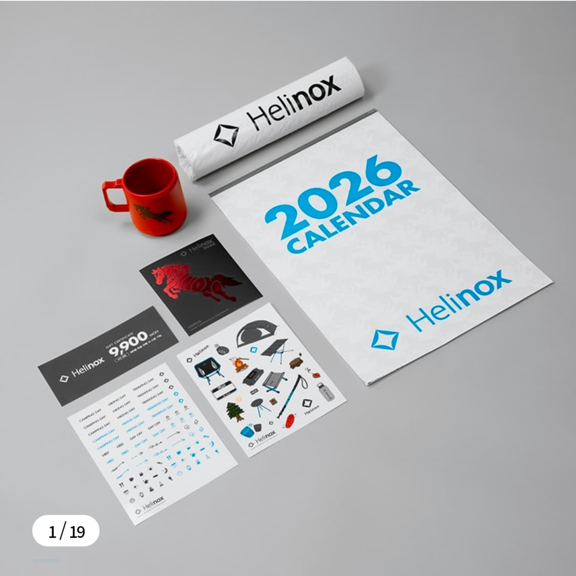 헬리녹스 머그컵 달력세트 상품이미지2