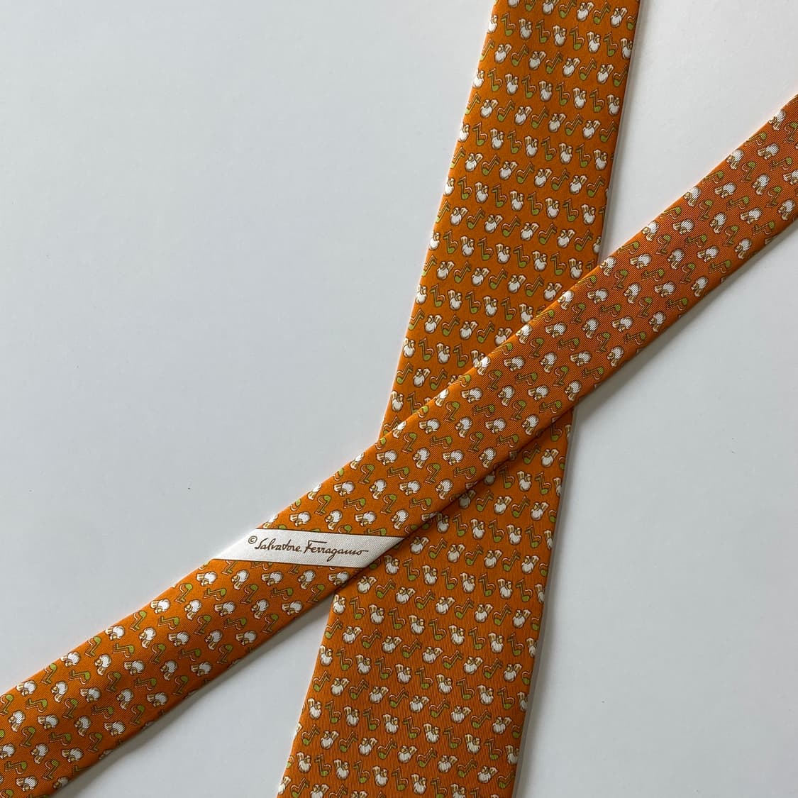 페레가모(Ferragamo) 명품 정품 넥타이 상품이미지4