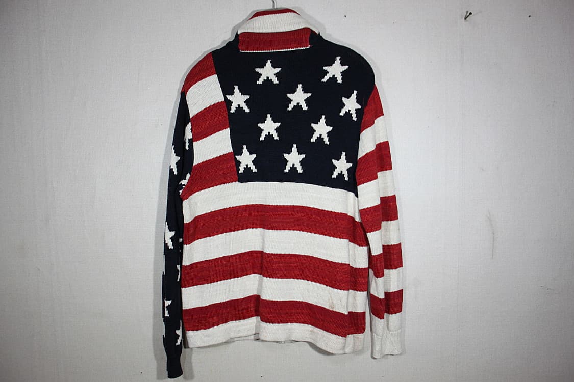 Polo Ralph Lauren 폴로성조기 니트가디건L 상품이미지2