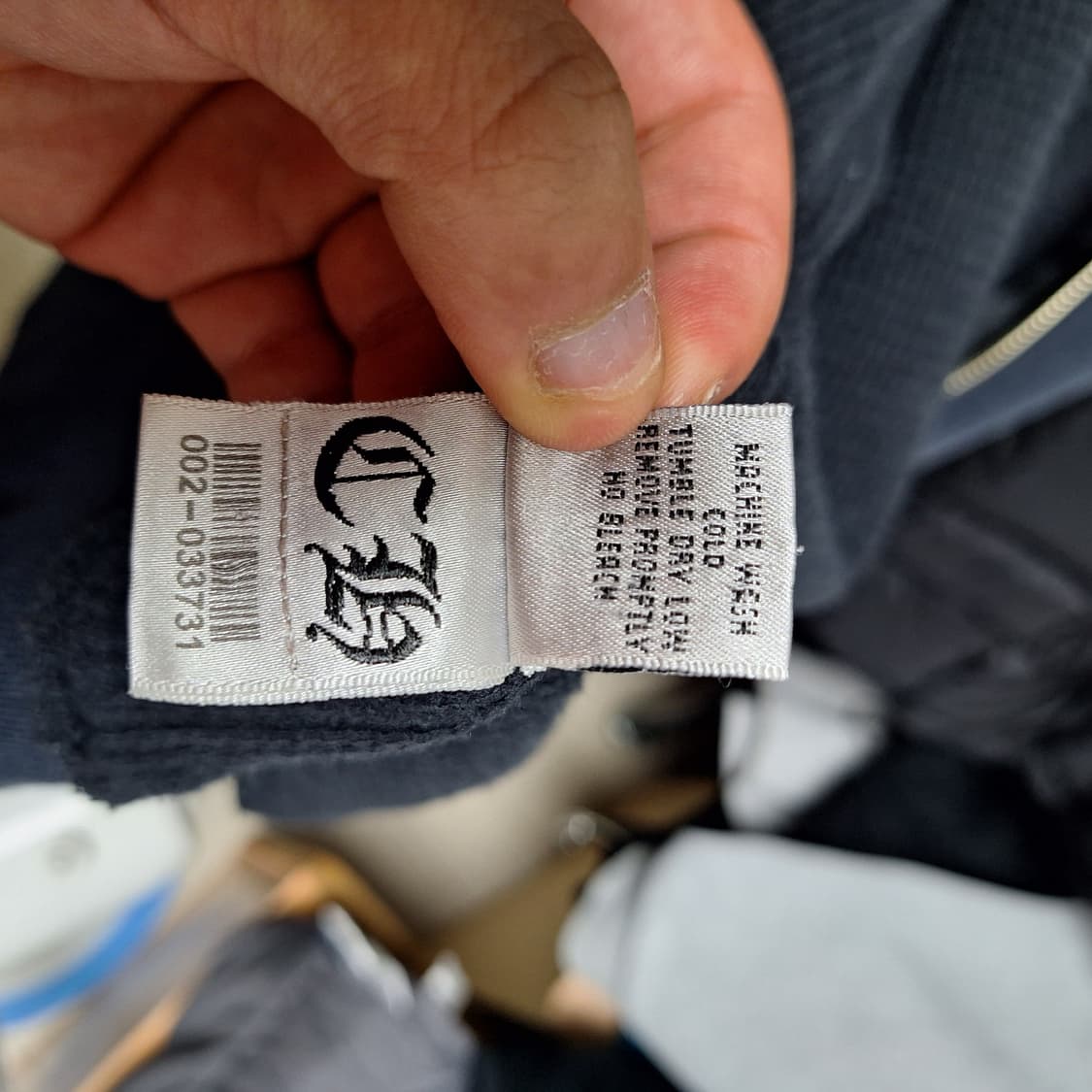 [유일매물] 90s 크롬하츠 홀스슈 플로랄 대거 후드집업 M 상품이미지4