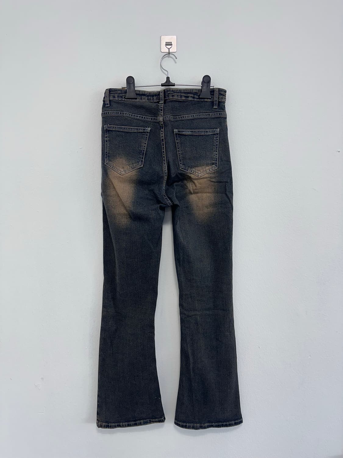 vintage washing flare denim 상품이미지3
