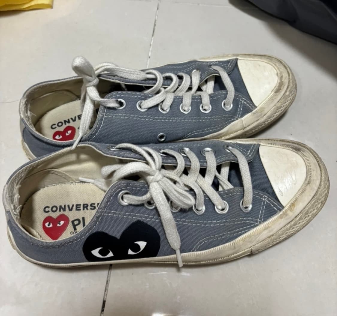 꼼데 컨버스 척테일러 70s 로우 그레이 245 상품이미지1