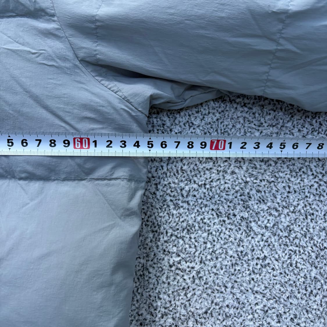 XL 커버낫 노카라 덕다운 경량 패딩 0309J 상품이미지5