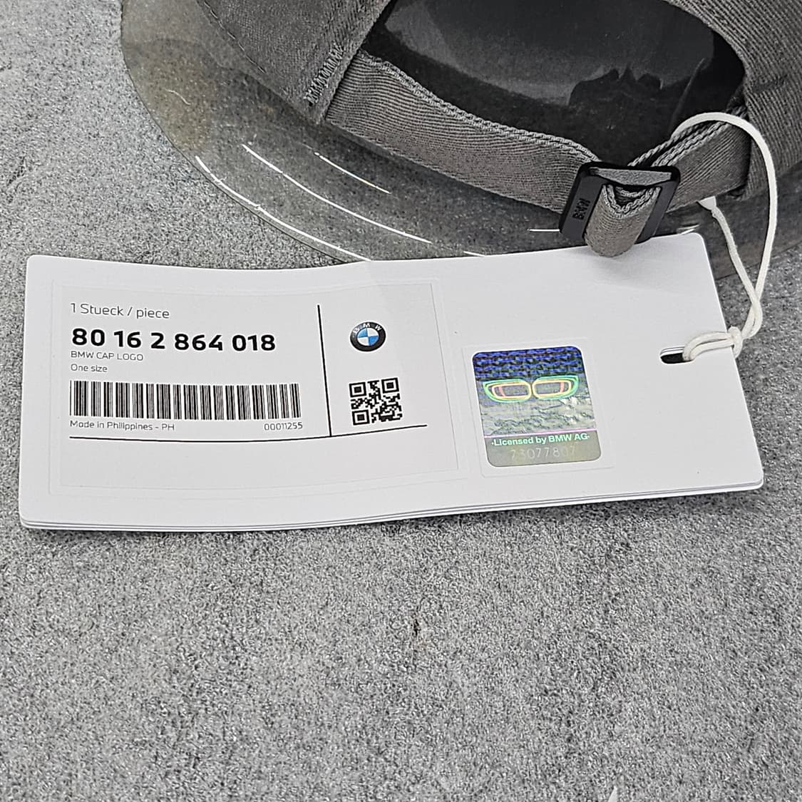 미착용 BMW 정품 그레이 볼캡(ONE SIZE) 상품이미지7