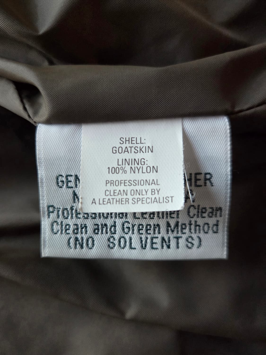 90s OG US 보더 패트롤 레더 듀티 자켓 상품이미지5