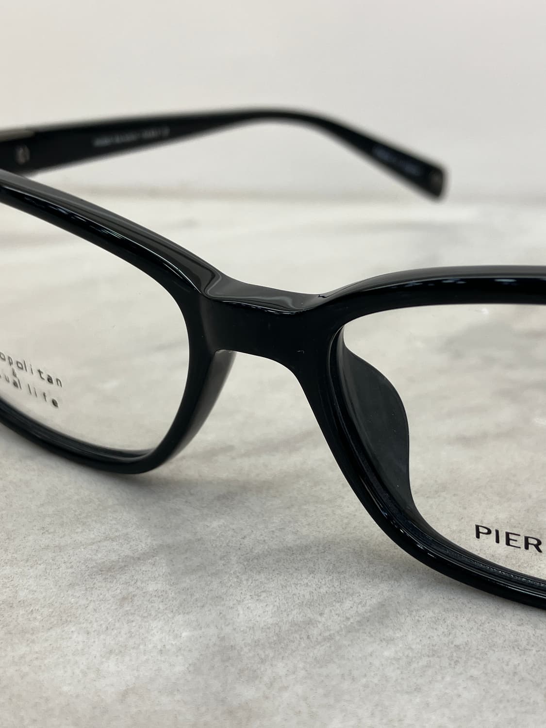 피에르 발망 Pierre Balmain 블랙 웰링턴 뿔테 안경 상품이미지5