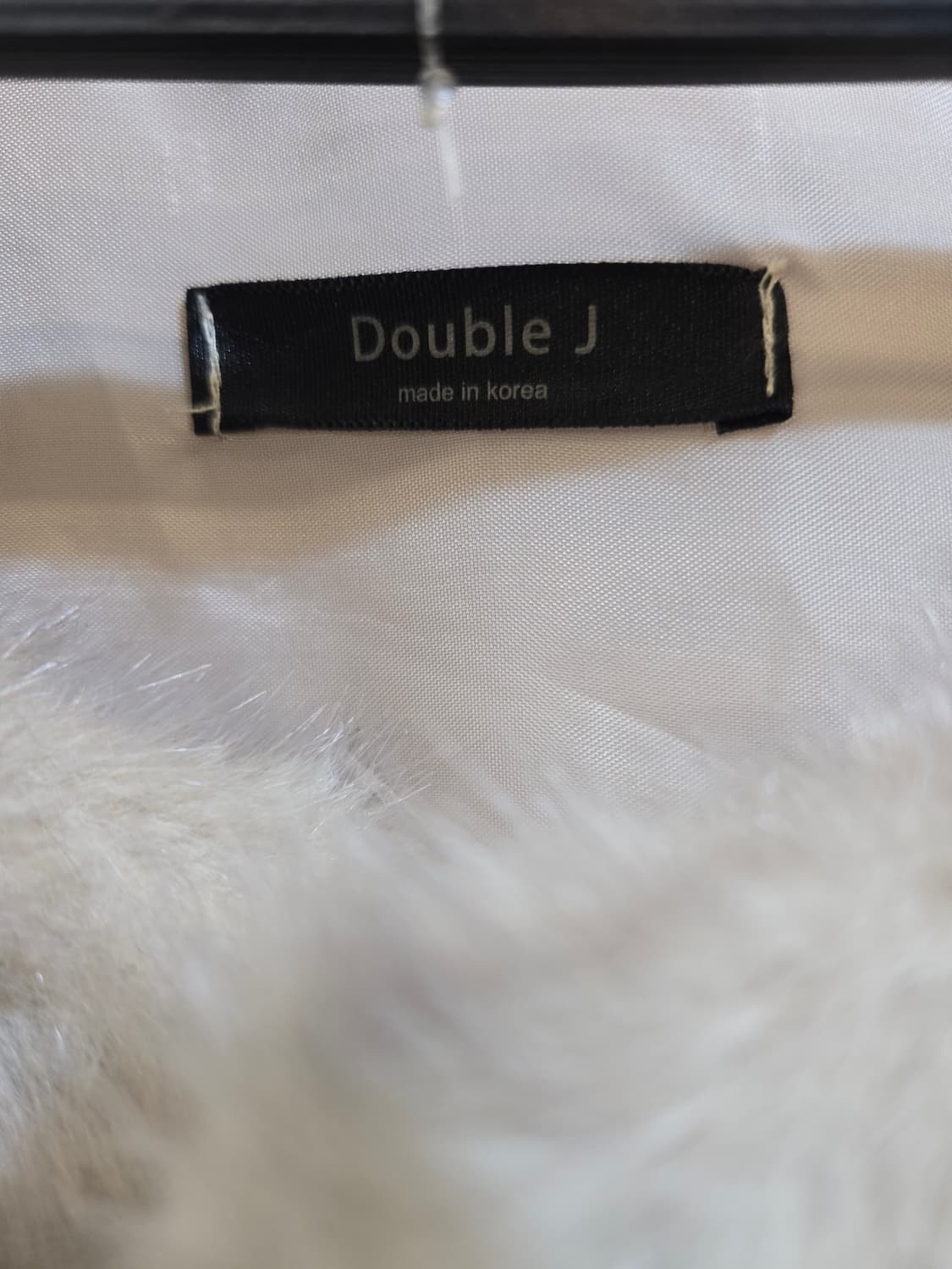Double J 베이지 퍼 자켓 상품이미지2