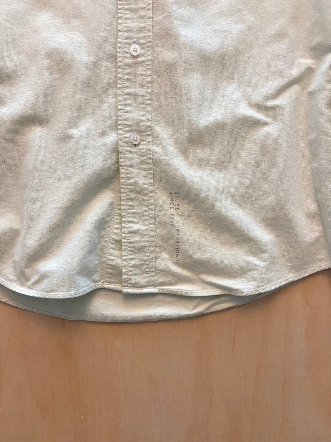 스투시 민트 컬러 셔츠 (레어템) 상품이미지3