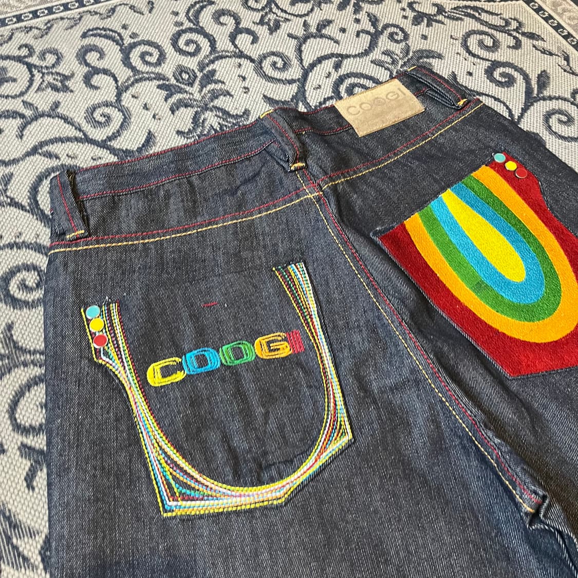 34 COOGI 자수 데님 팬츠/W2386 상품이미지2