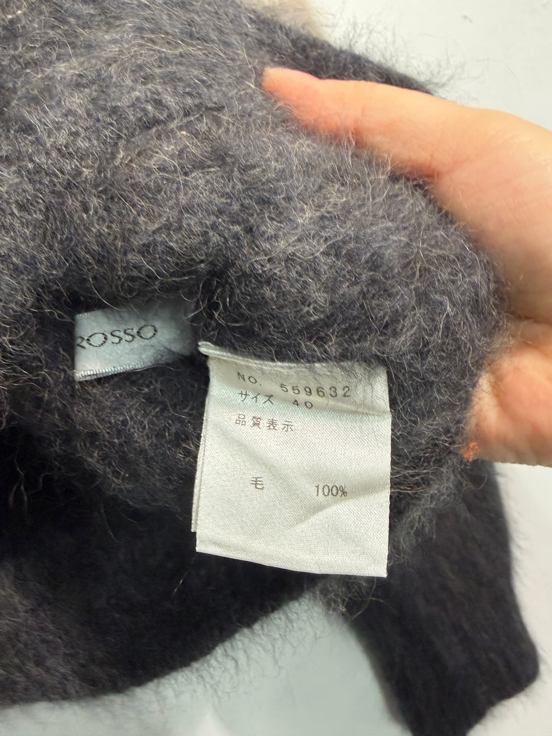 Wool 100% 앙고라 니트 상품이미지7