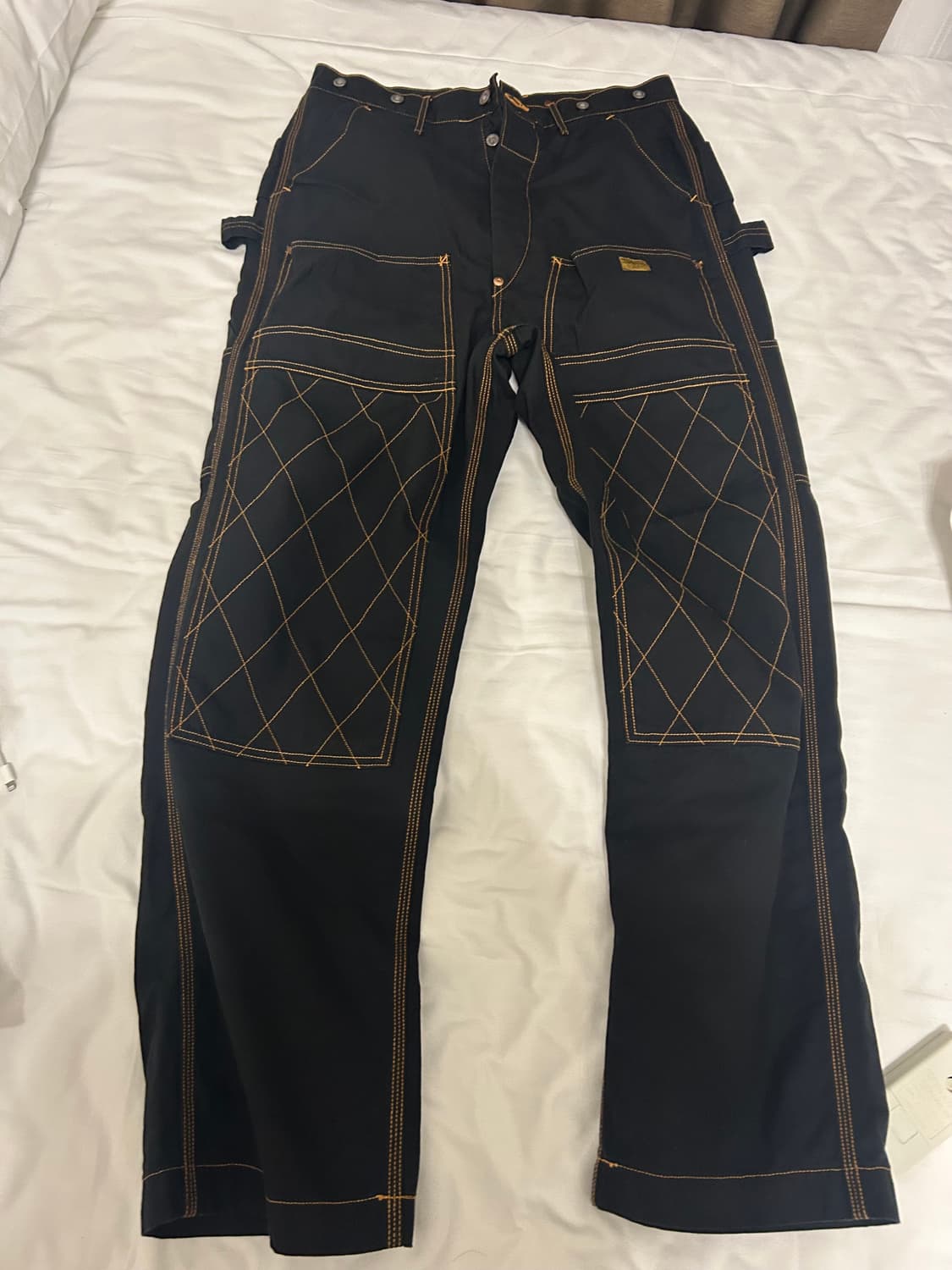 캐피탈 럼버 팬츠 블랙  상품이미지1