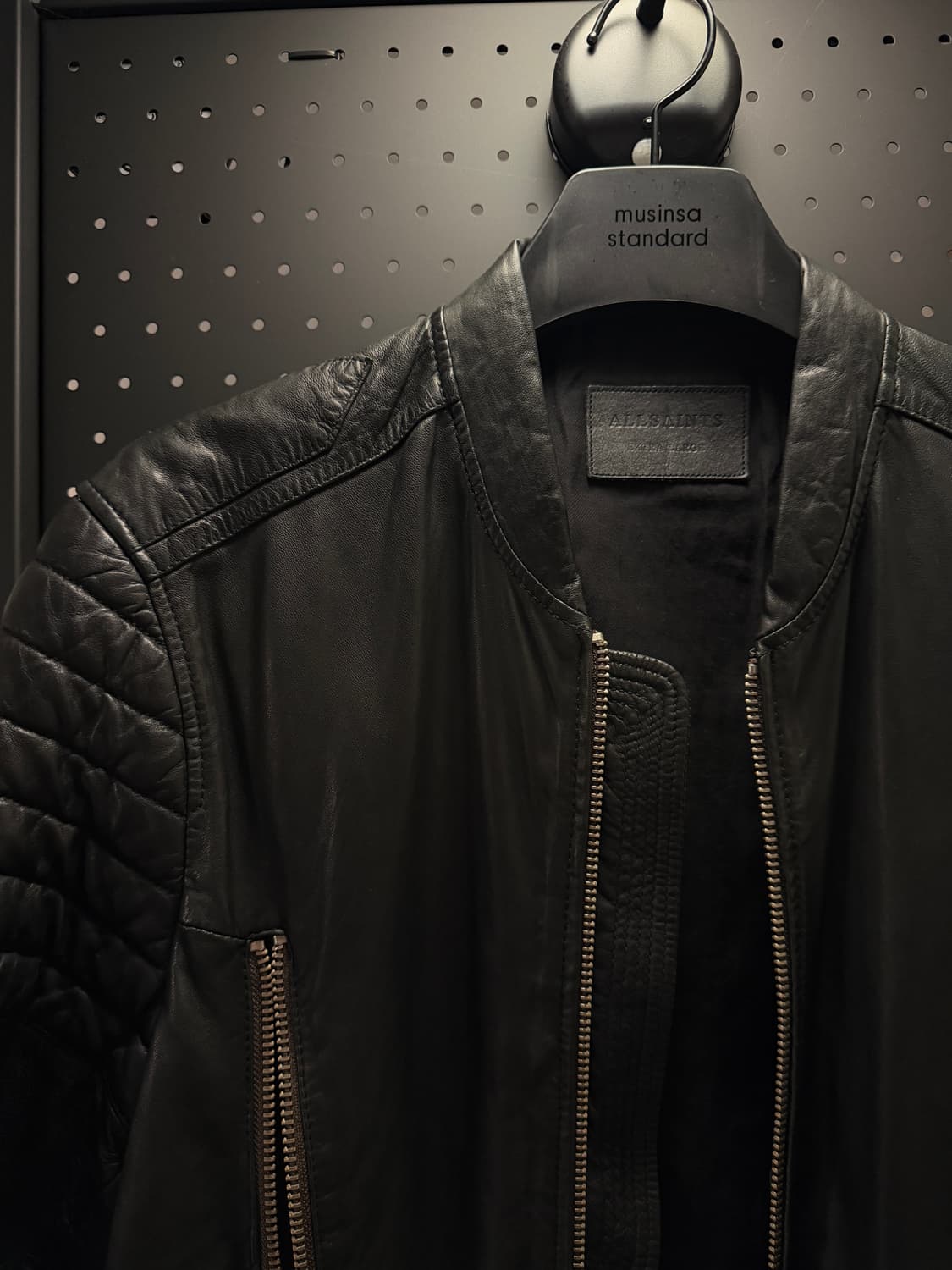 올세인츠 양가죽 레더 가죽 자켓 XL 상품이미지2