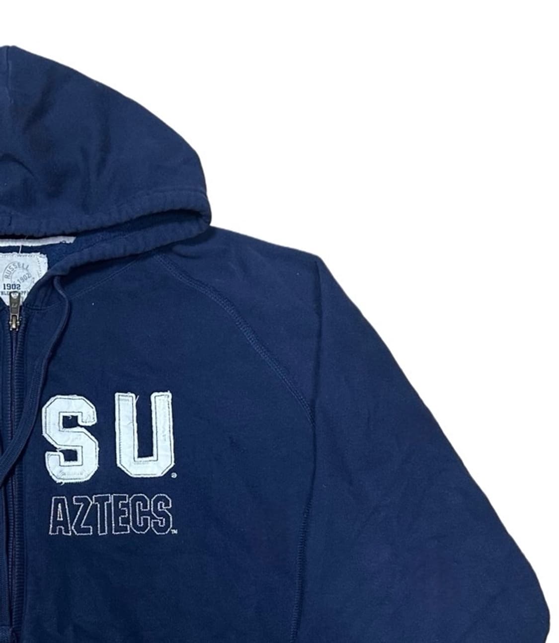 러셀 80‘s 샌디에이고 네이비후드집업 XL 상품이미지2