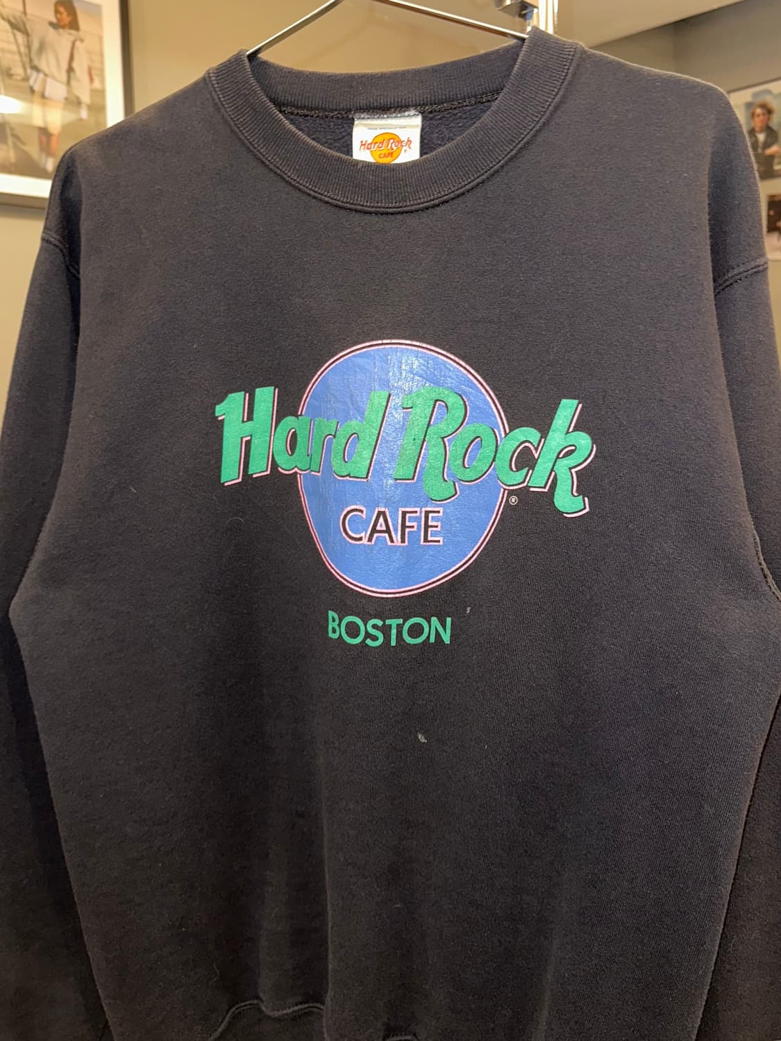 90’s Hard Rock Boston logo print sweats 상품이미지5
