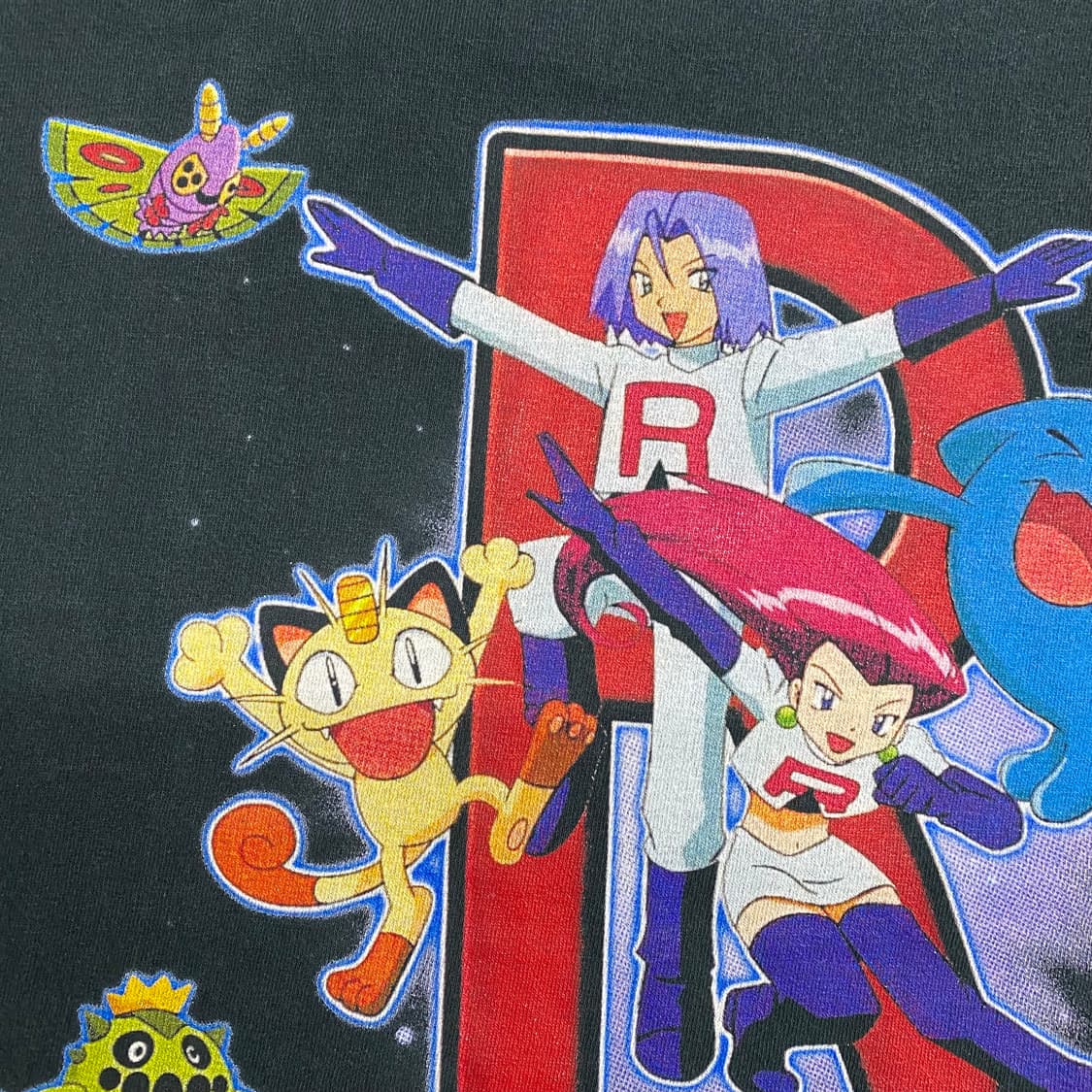 포켓몬 로켓단 부틀렉 애니메이션 티셔츠 상품이미지5