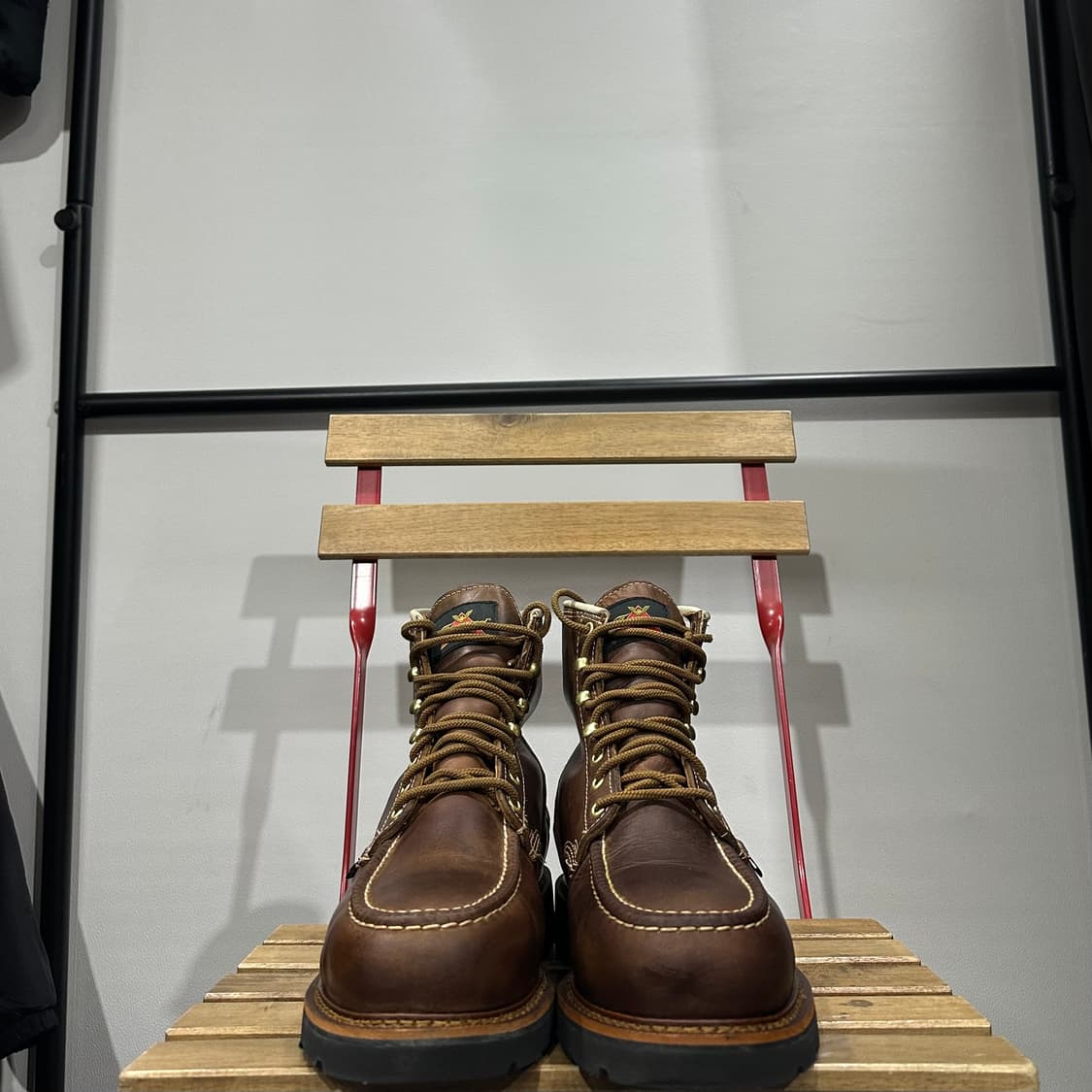 US9.5) 275 쏘로굿 부츠 1957 6인치 워터프루프 목토 스틸토 상품이미지2