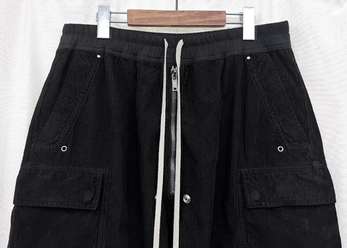 릭오웬스 벨라 카고 코듀로이 쇼츠 상품이미지2