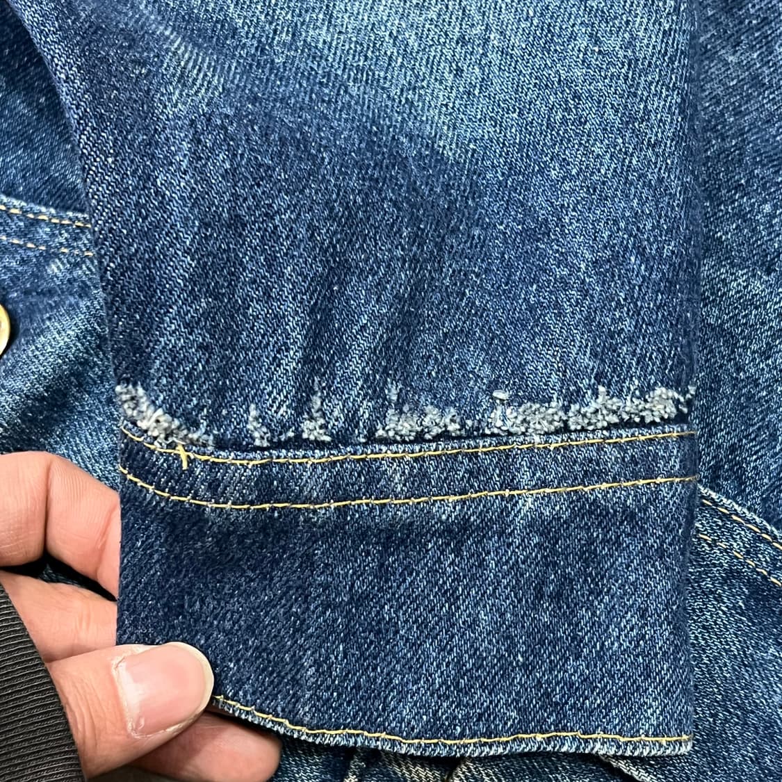  90s 리 데님 트러커 자켓 y15697 상품이미지6