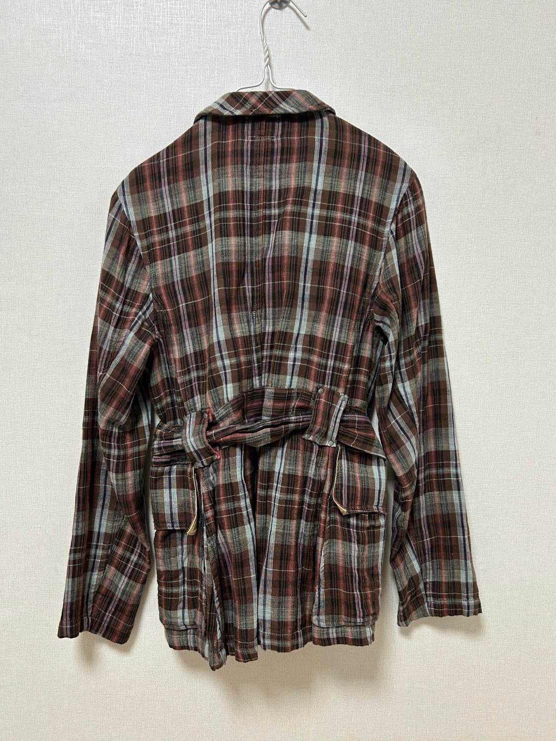 (착샷o) Kapital 캐피탈 체크 자켓 상품이미지2