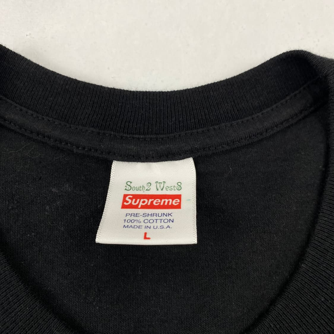 슈프림 X 남이서팔 포켓 블랙 롱 슬리브 (100) 상품이미지7