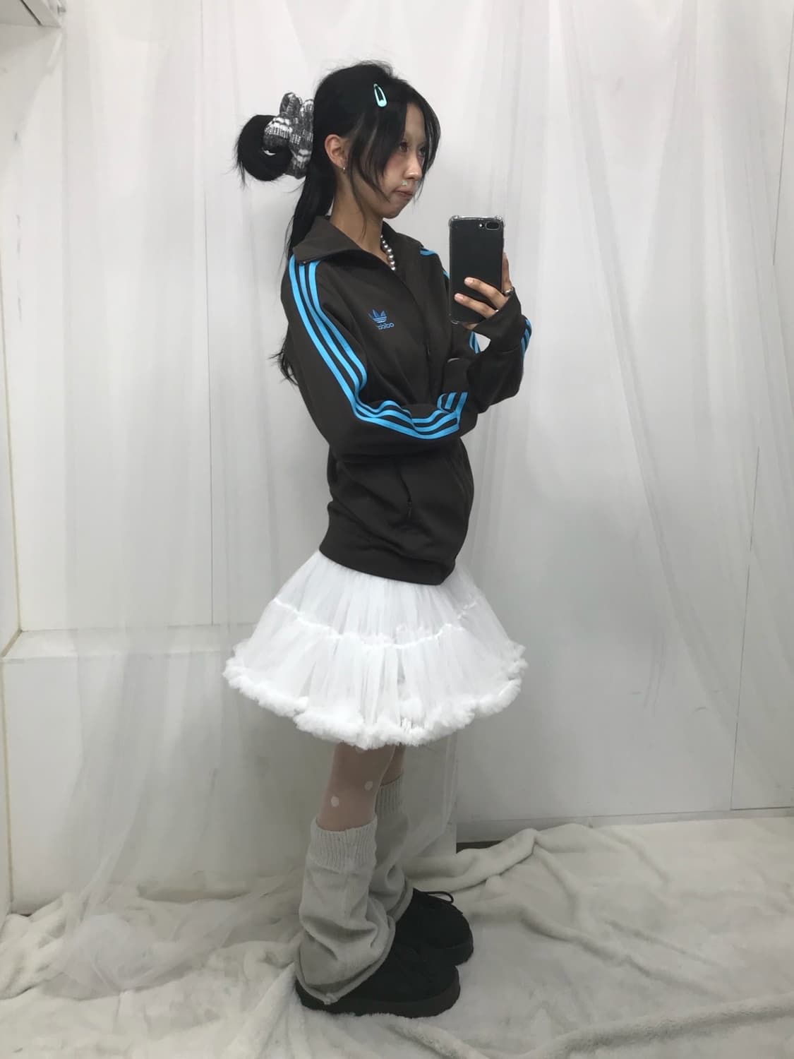 < Adidas Mint Chocolate Track Jersey > 상품이미지2