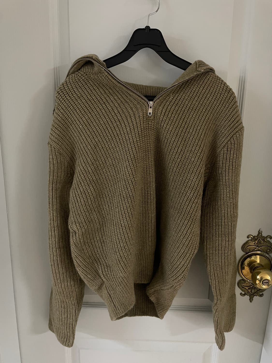 라퍼지포 우먼 풀오버 카라 니트 M 상품이미지1