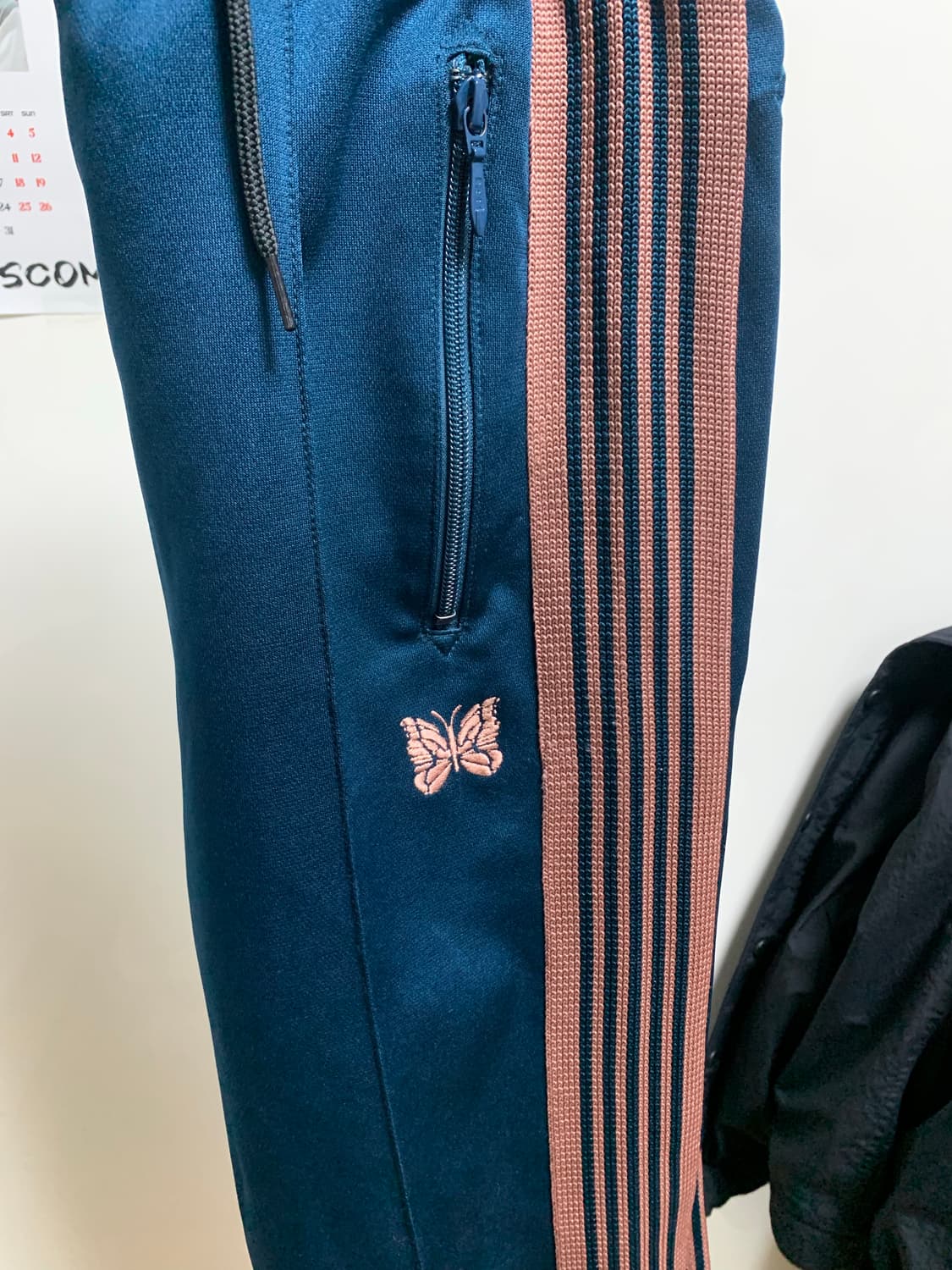 니들스 내로우 트랙팬츠 폴리 스무스 틸그린 s 상품이미지2