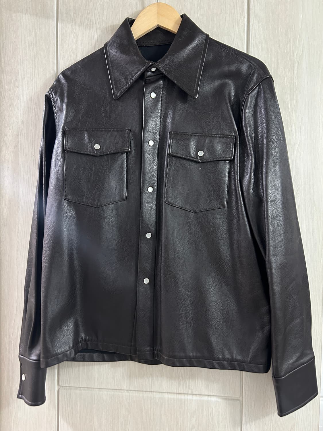세퍼 맛시 비건레더 자켓 M사이즈 상품이미지2