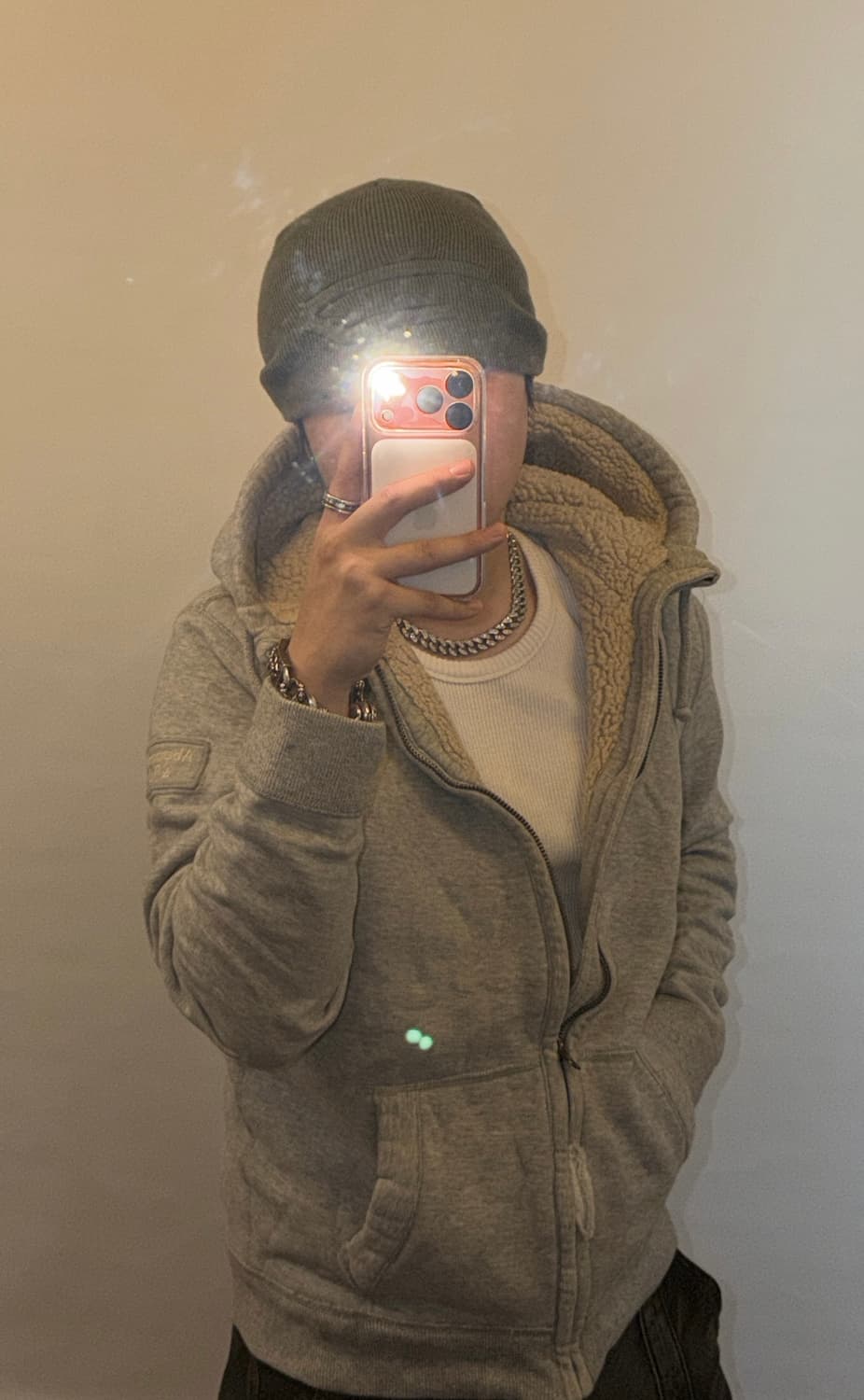 아베크롬비 양털 후드집업 상품이미지1