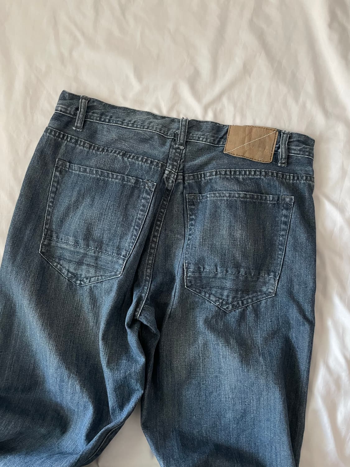 빈티지 y2k 션존 데님 와이드팬츠 상품이미지2