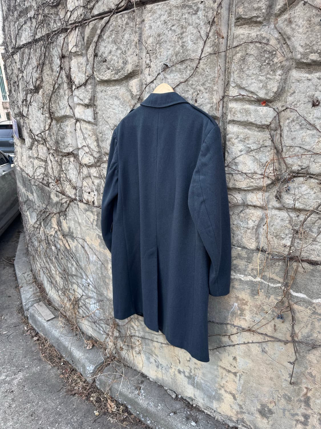 60s 스웨덴군 오리지널 울 코트 상품이미지4