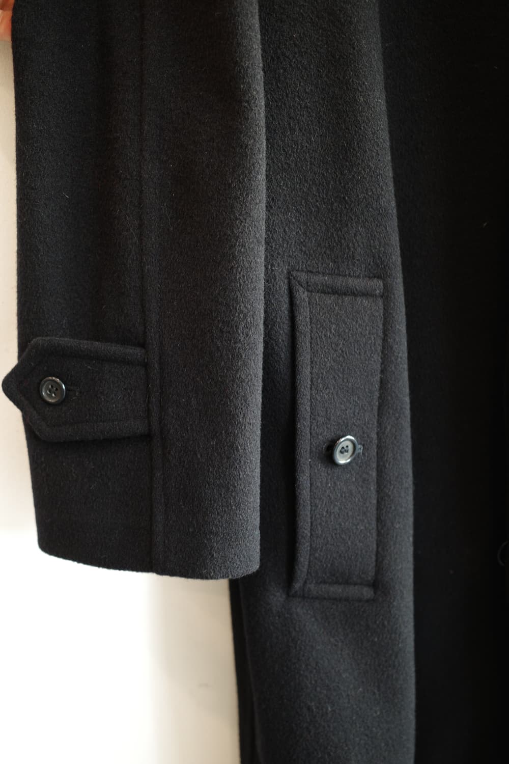 90s Burberry 빈티지 울 코트 (MADE IN ENGLAND) 상품이미지4