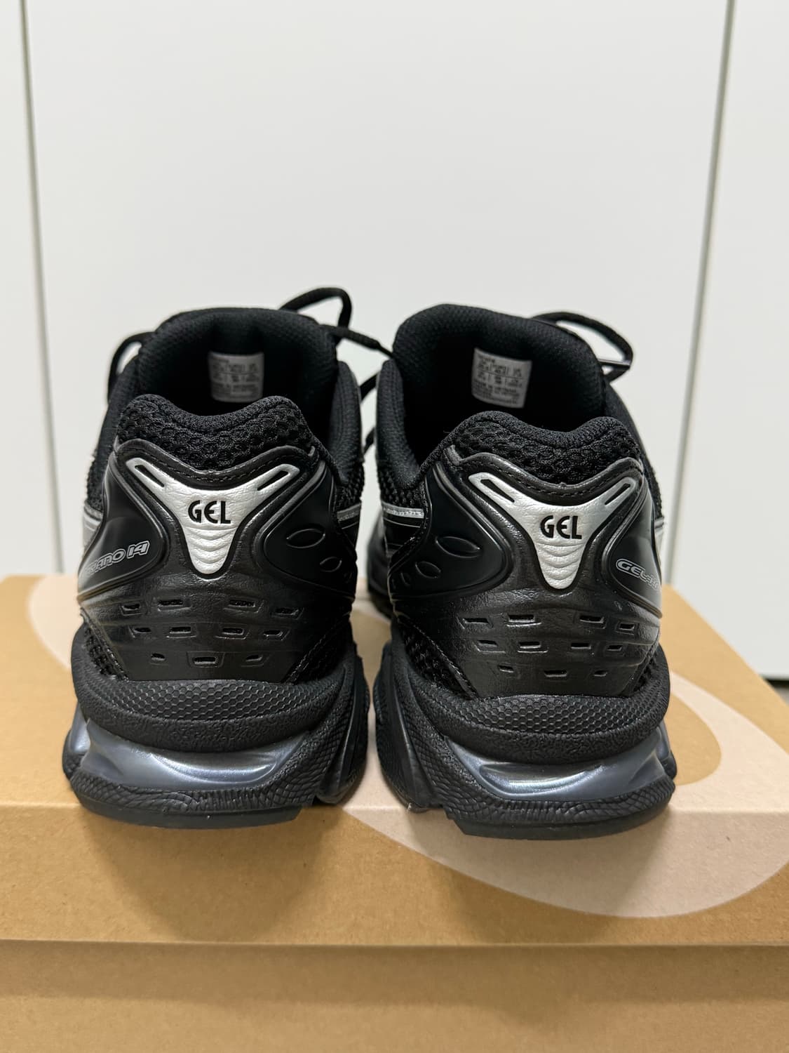 [255] 아식스 젤 카야노 14 블랙 퓨어 실버 상품이미지6