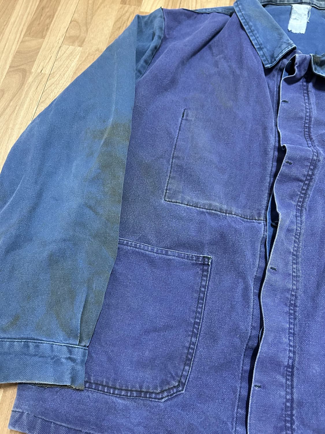 ~80s 빈티지 프렌치 워크 자켓 상품이미지2