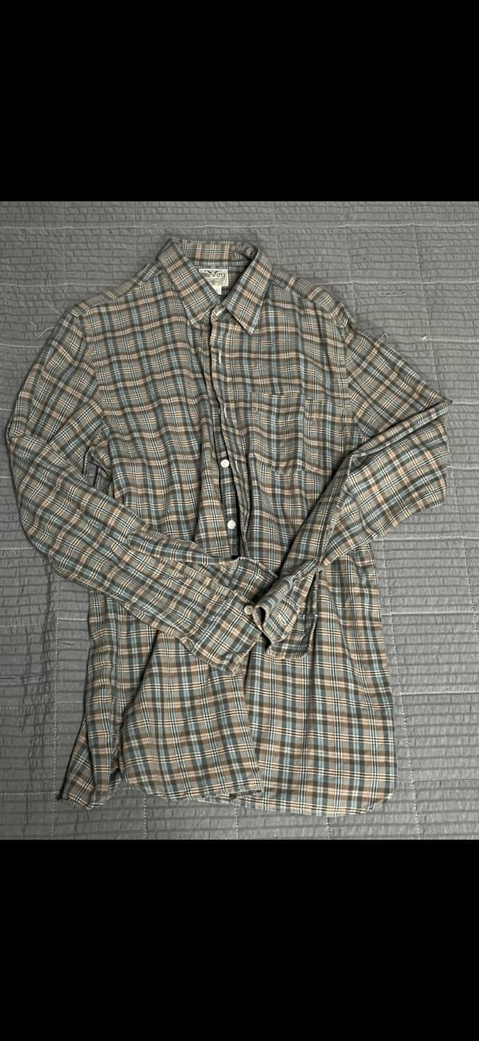 rrl 체크셔츠 m(15 1/2) 상품이미지1