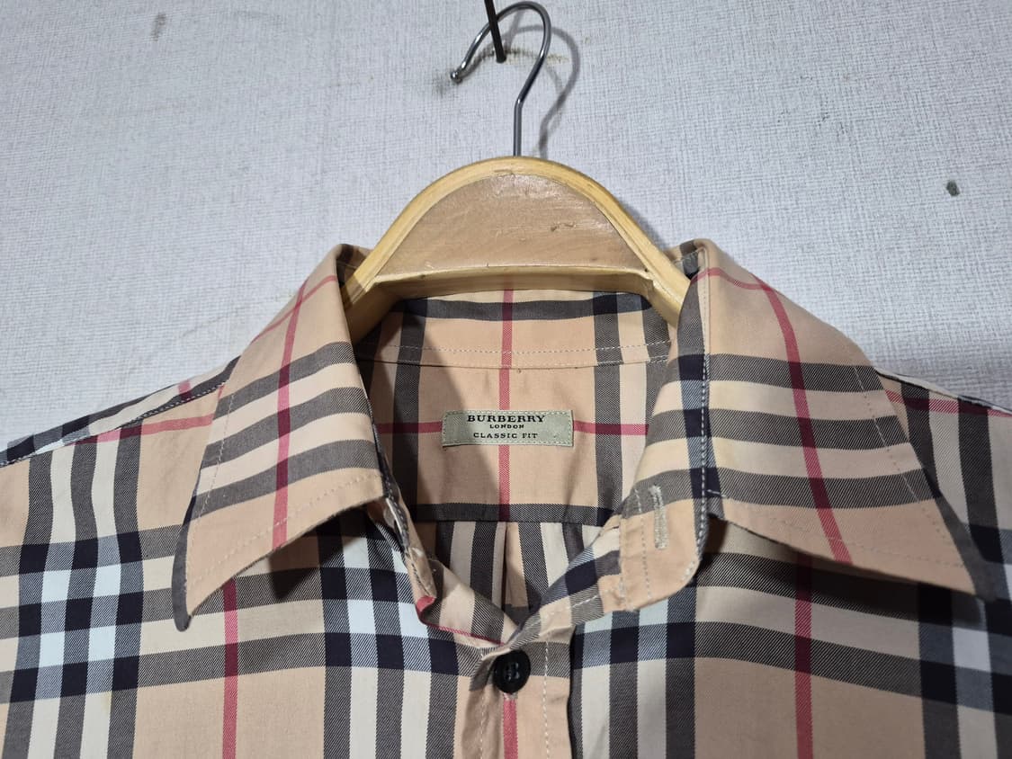 버버리 클래식 노바체크 셔츠 (L) 상품이미지5