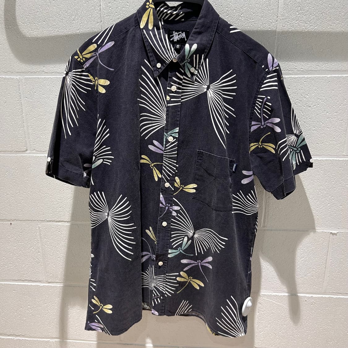 (USA made)Stussy Dragon Fly Shirts 상품이미지4
