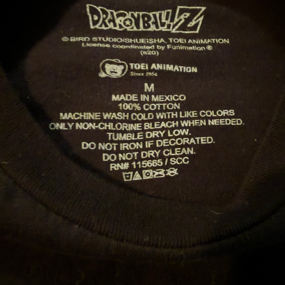 빈티지 드래곤볼z 손오공 티셔츠 상품이미지2