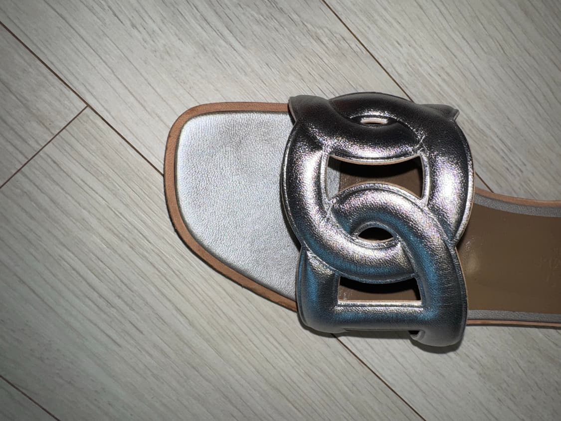 에르메스 오마하 샌들 실버 36 상품이미지2